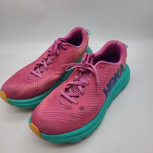 Hoka One One Womens Rincon 3 1119396 PPAT Pink Running Shoes Sneakers Size 9.5B